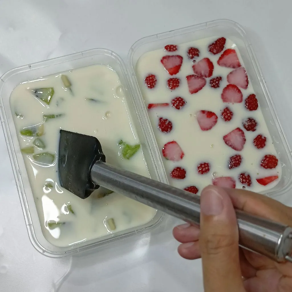 Step 5 Yogurt Jelly Fruity