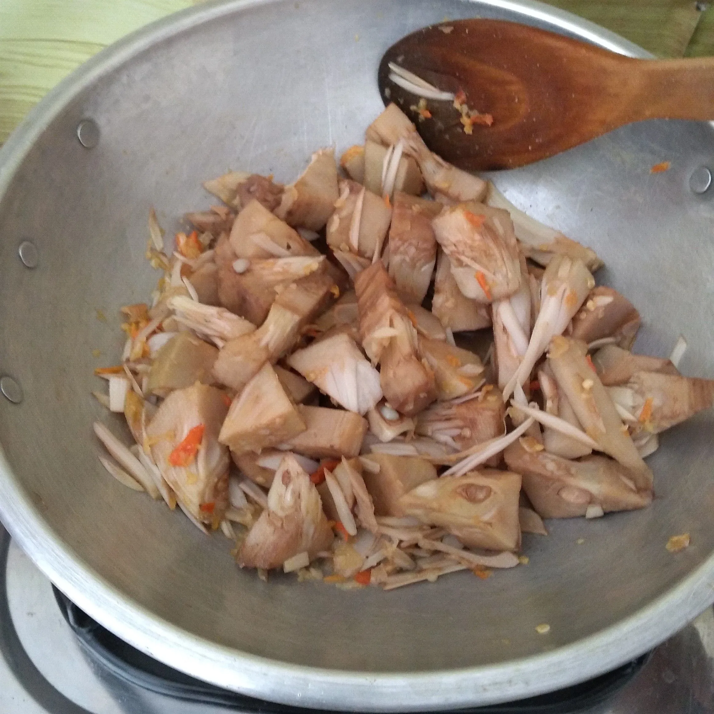 Step 3 Oseng Nangka Muda Pedas