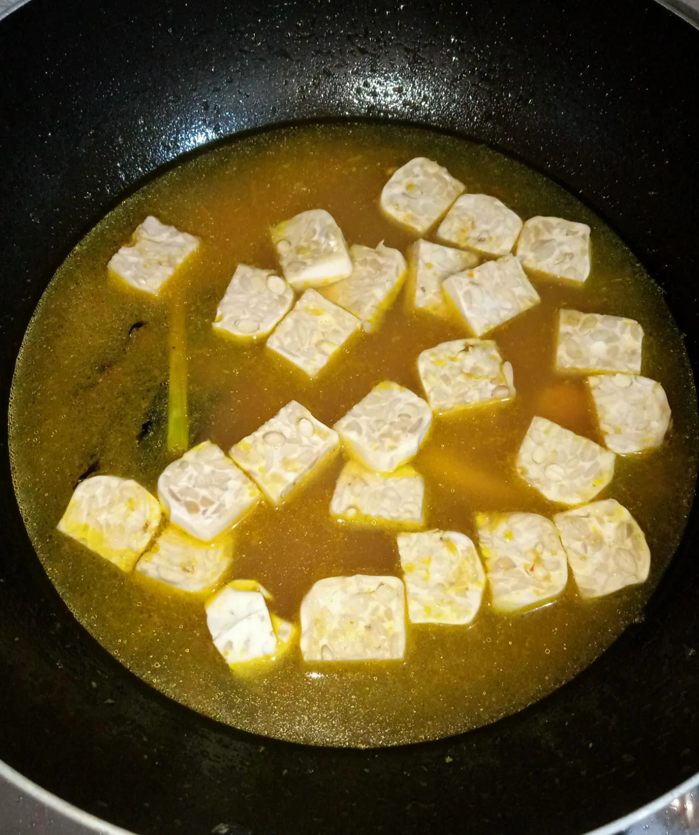 Step 3 Sayur Daun Singkong