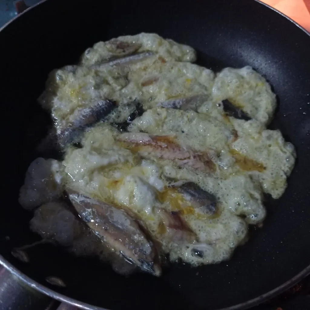 Step 2 Cue Telur Bumbu Sarden