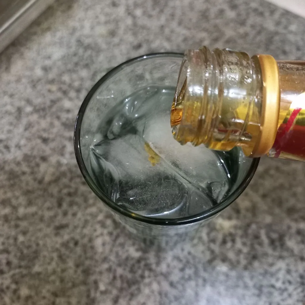 Step 6 Es Bunga Telang Madu