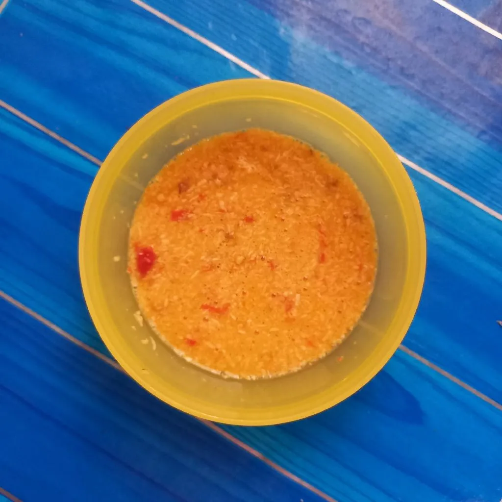 Step 3 Telur Dadar Kelapa