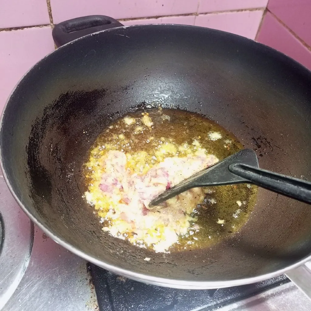 Step 2 Semur Ayam Telur