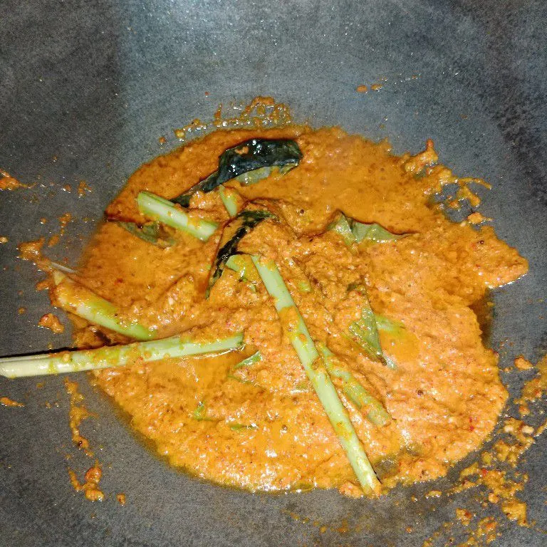 Step 3 Rendang Jengkol