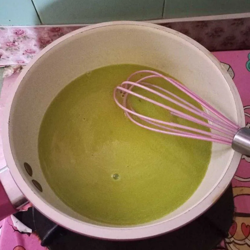 Step 3 Puding Roti Keju