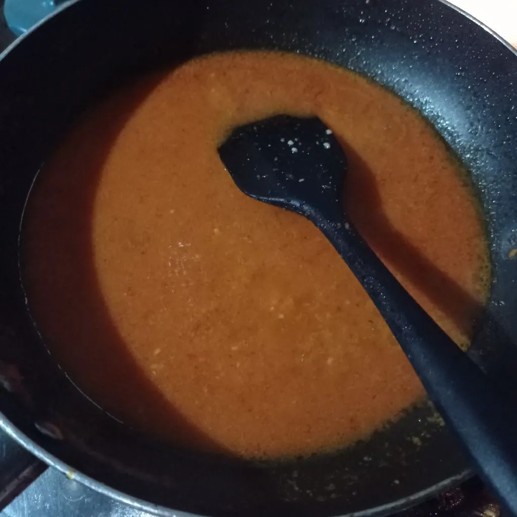 Step 4 Cue Telur Bumbu Sarden