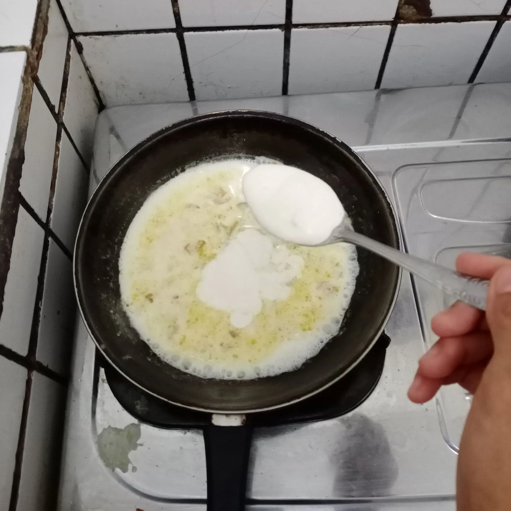 Step 3 Misoa Fish Bechamel