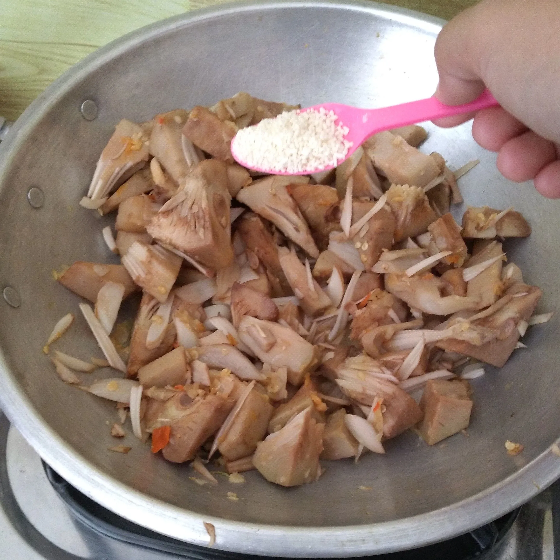 Step 4 Oseng Nangka Muda Pedas