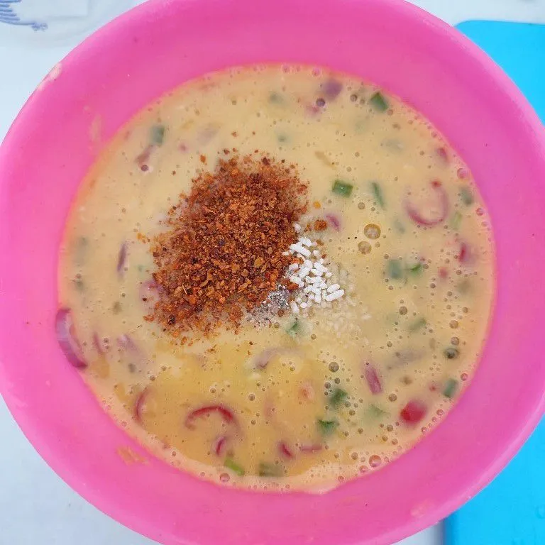 Step 5 Nasi Telur Dadar Kribo