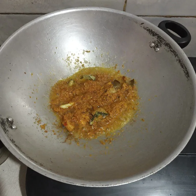 Step 2 Gulai Ayam Tempe