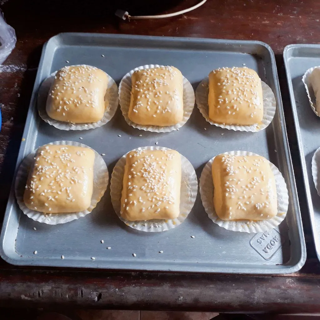 Step 6 Roti Lemper Ayam
