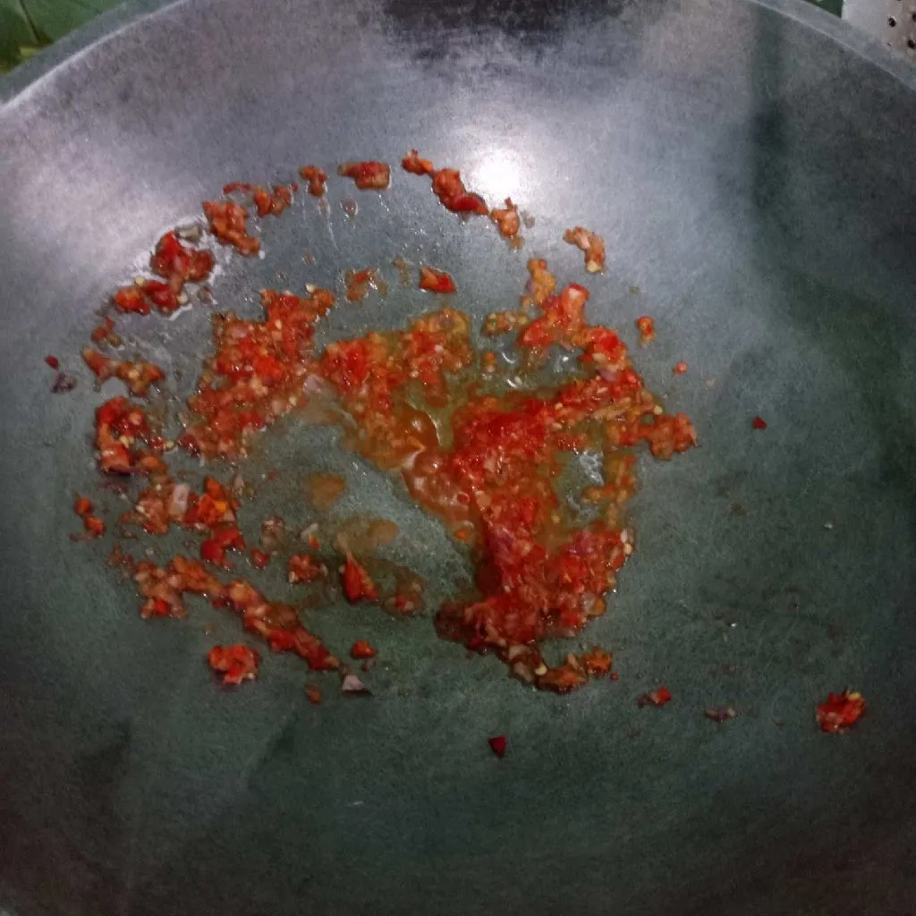 Step 1 Nasi Goreng Pedas Telur