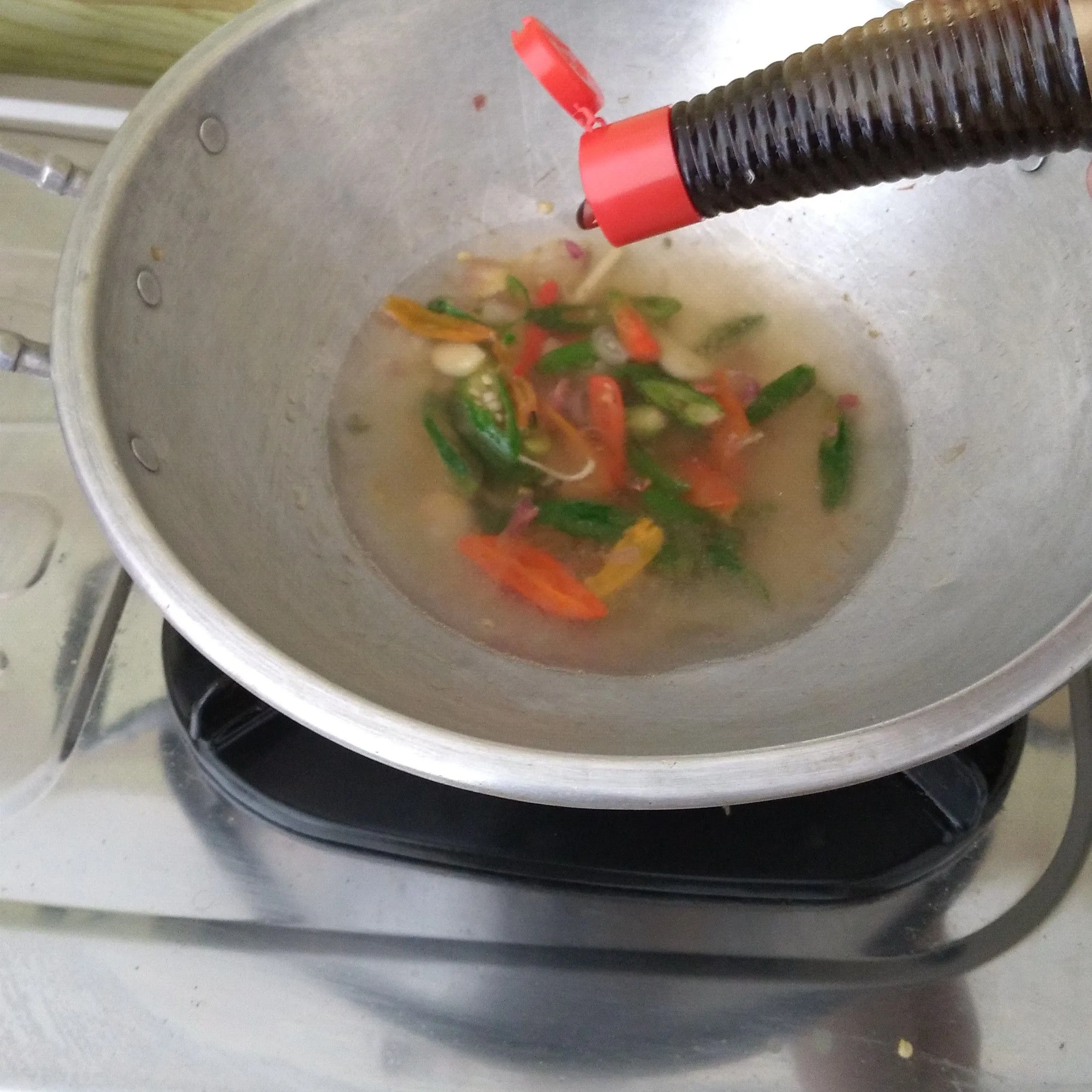 Step 3 Oseng Usus Pedas