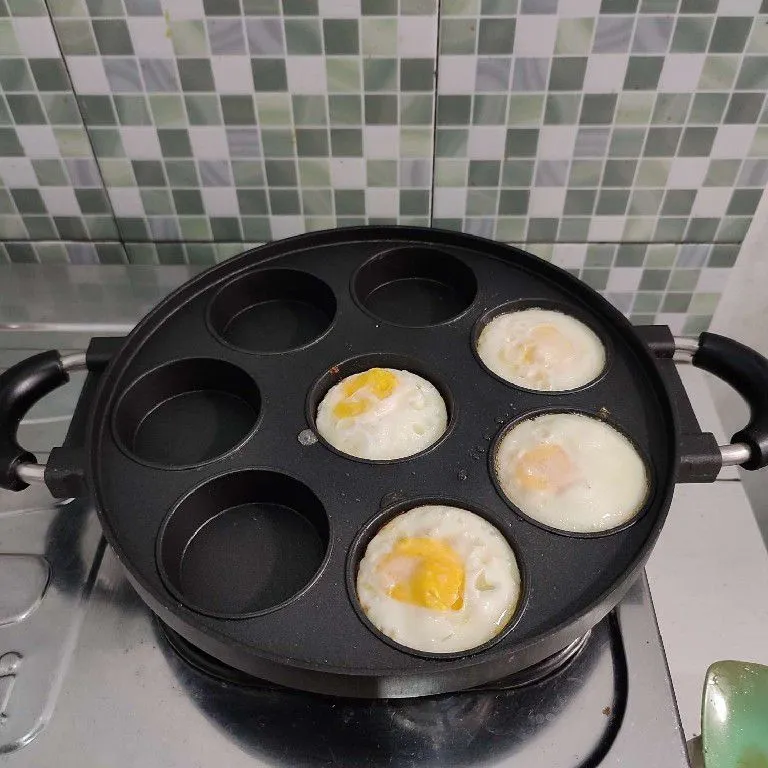 Step 1 Telur Ceplok Terong Balado