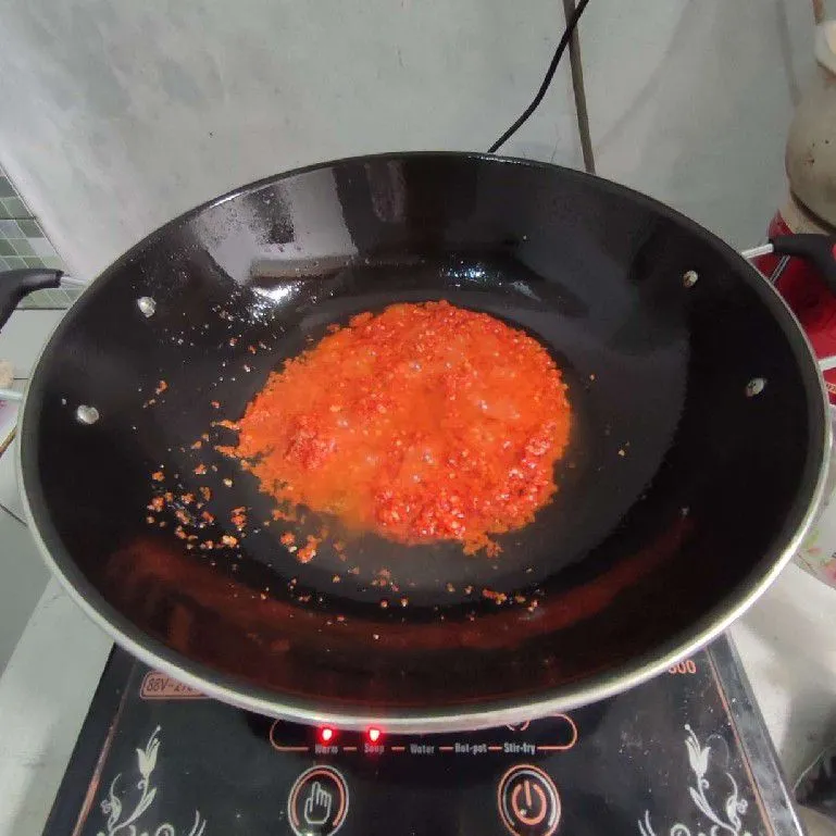 Step 5 Telur Ceplok Terong Balado