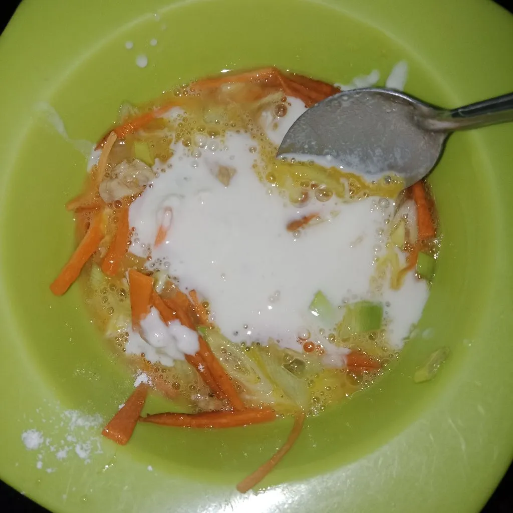 Step 3 Telur Dadar Yummy