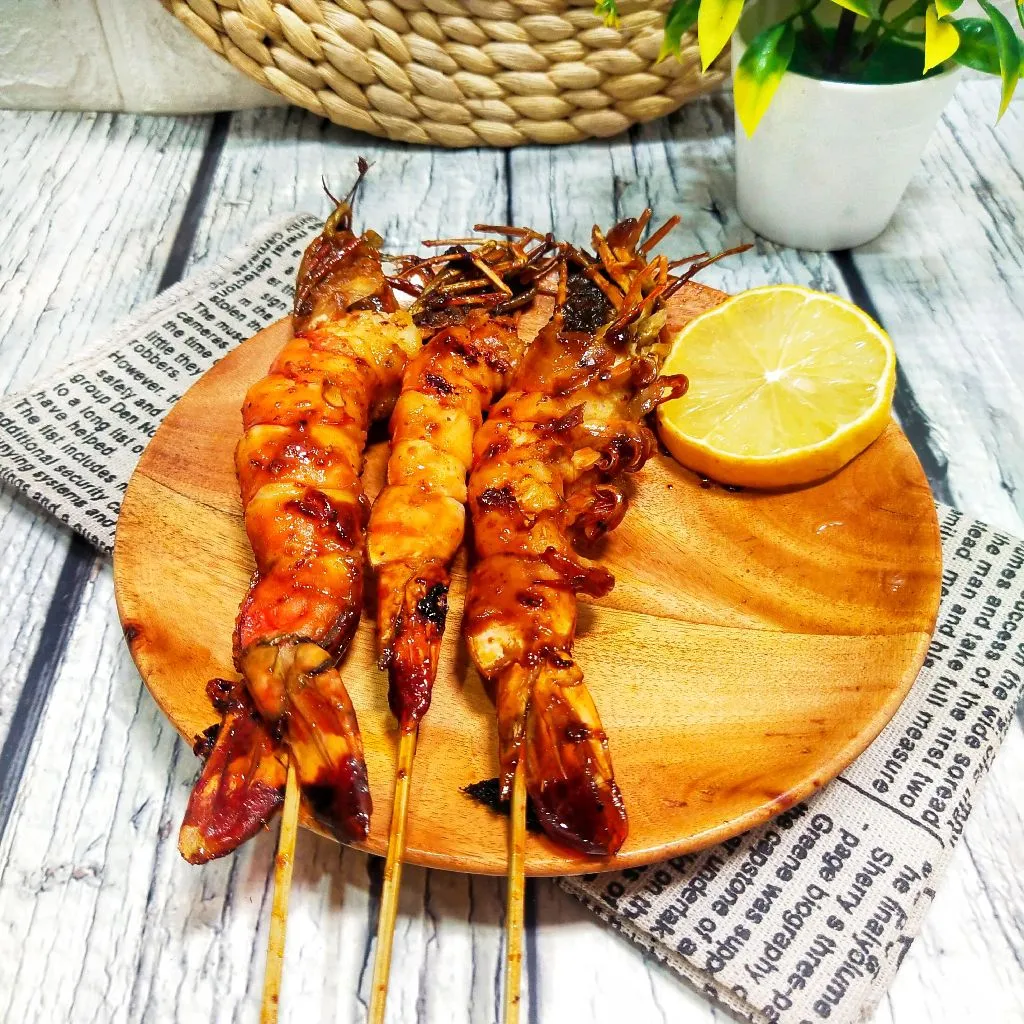 Step 5 Udang Bakar Madu