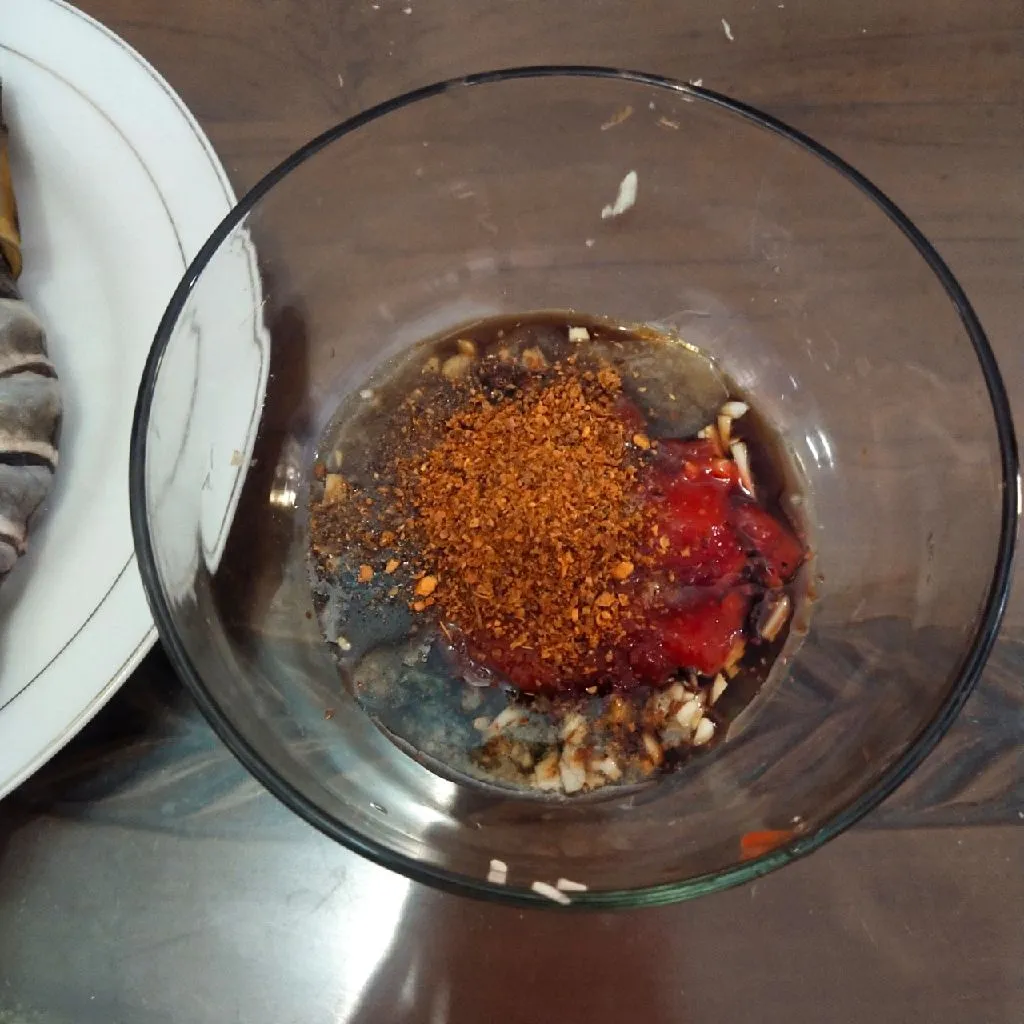 Step 2 Udang Bakar Madu