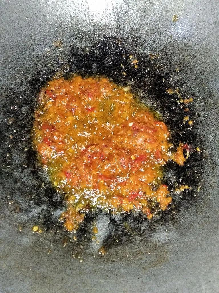 Step 2 Telur Bumbu Bali