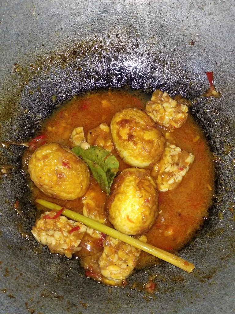 Step 5 Telur Bumbu Bali