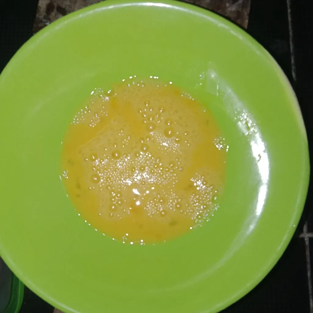 Step 1 Telur Gulung Nasi Abon