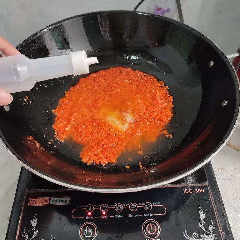 Step 6 Telur Ceplok Terong Balado