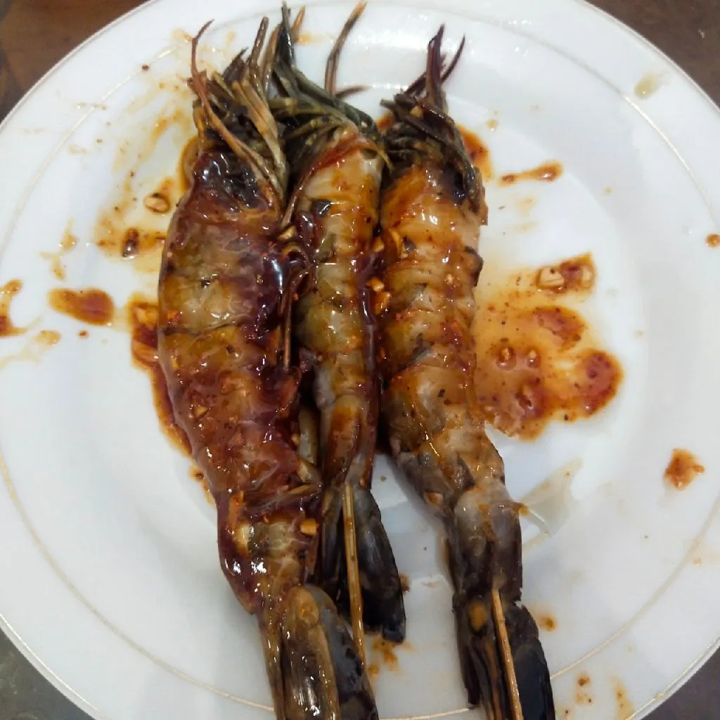 Step 3 Udang Bakar Madu