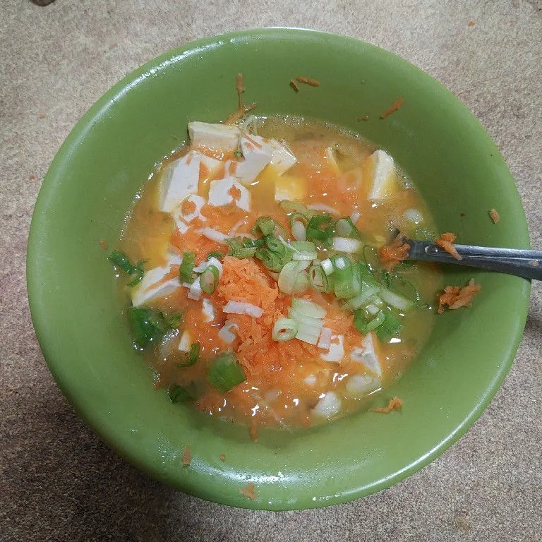 Step 2 Kreasi Tahu Telur Sayur