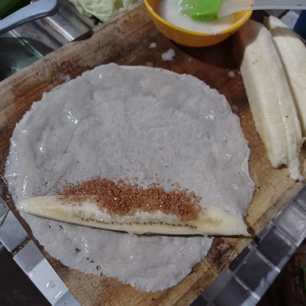 Step 2 Cinnamon Banana Rolls