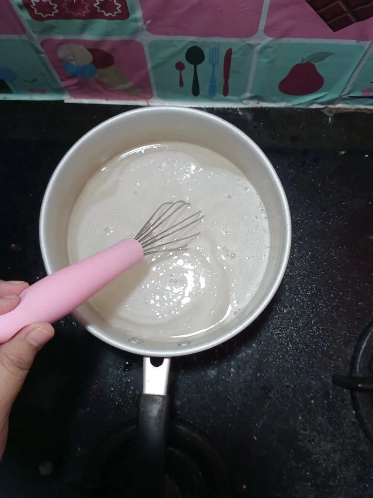 Step 3 Puding Lecy Selasih