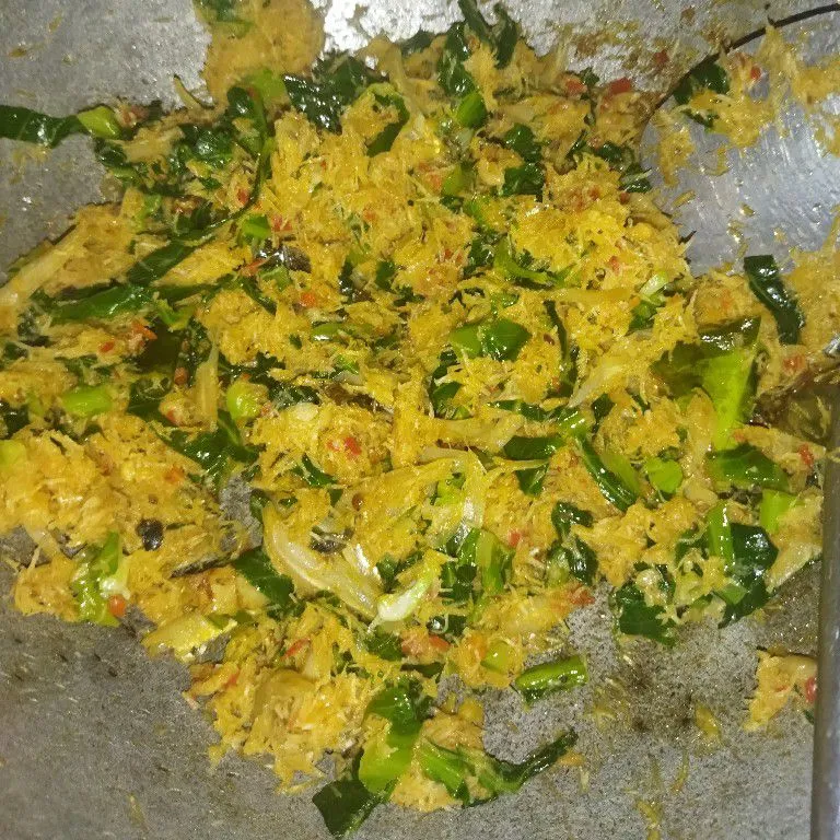 Step 8 Sego Megono khas Wonosobo