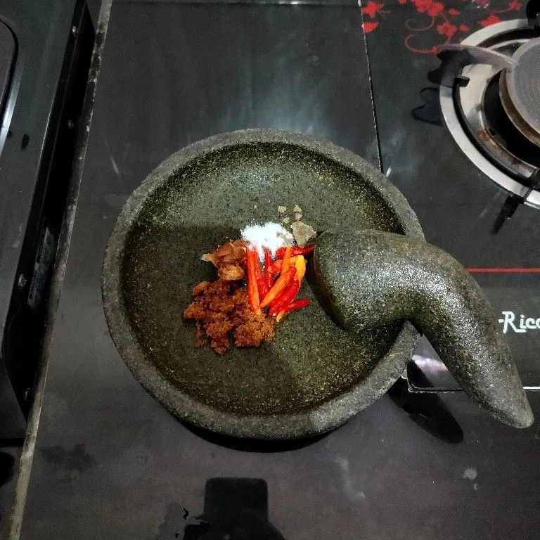Step 4 Rujak Kangkung