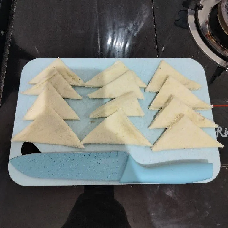 Step 1 Garlic Bread Roti Tawar
