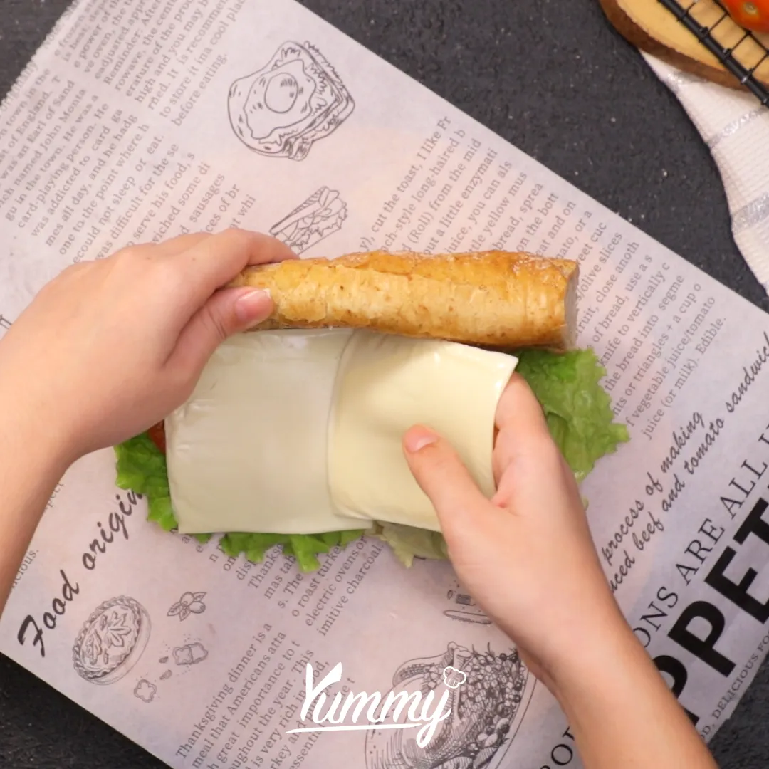 Step 4 Beef Patties Sandwich ala Subway