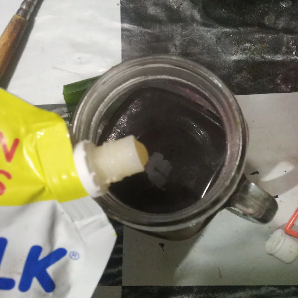 Step 6 Teh Jahe Susu Pandan