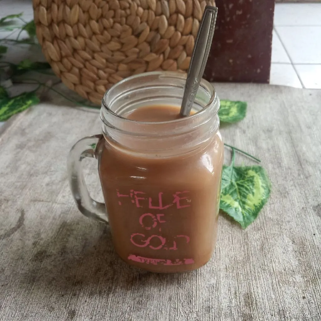 Step 7 Teh Jahe Susu Pandan