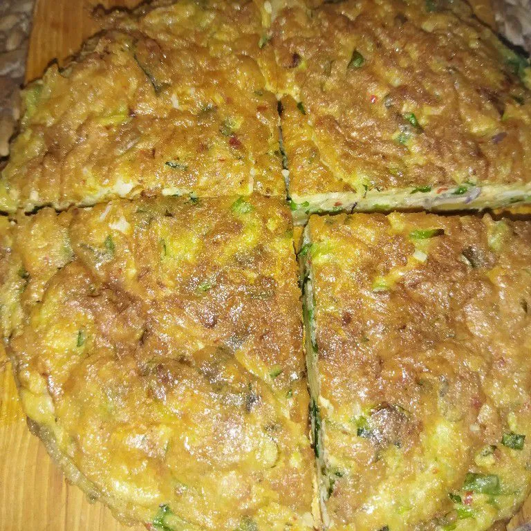 Step 7 Telur Dadar Padang