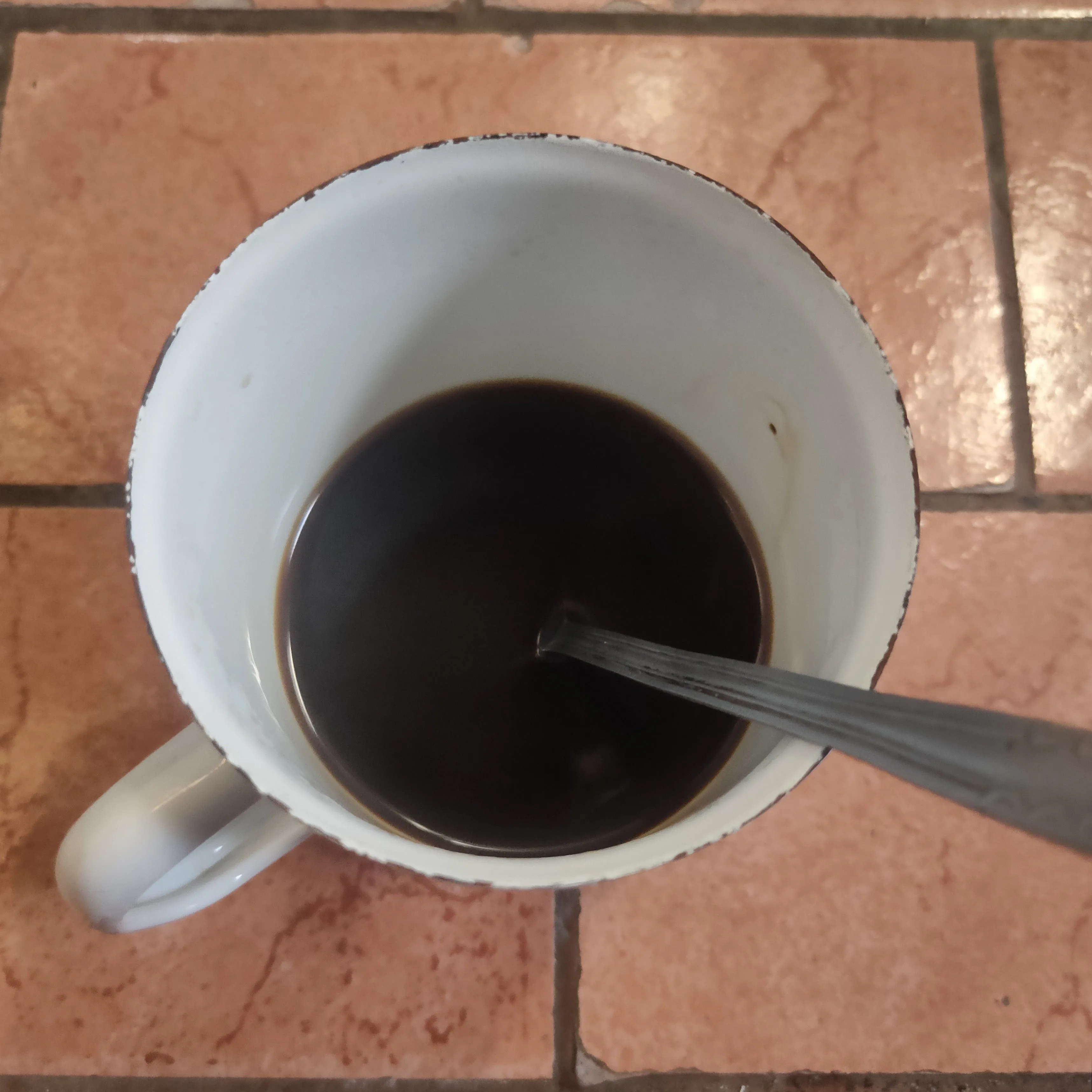 Step 1 Butterfly Pea Coffee Latte