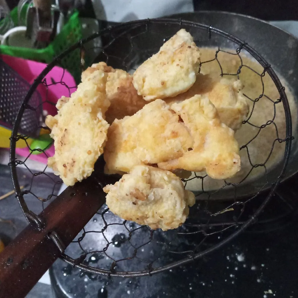 Step 7 Ayam Goreng Maizena Empuk