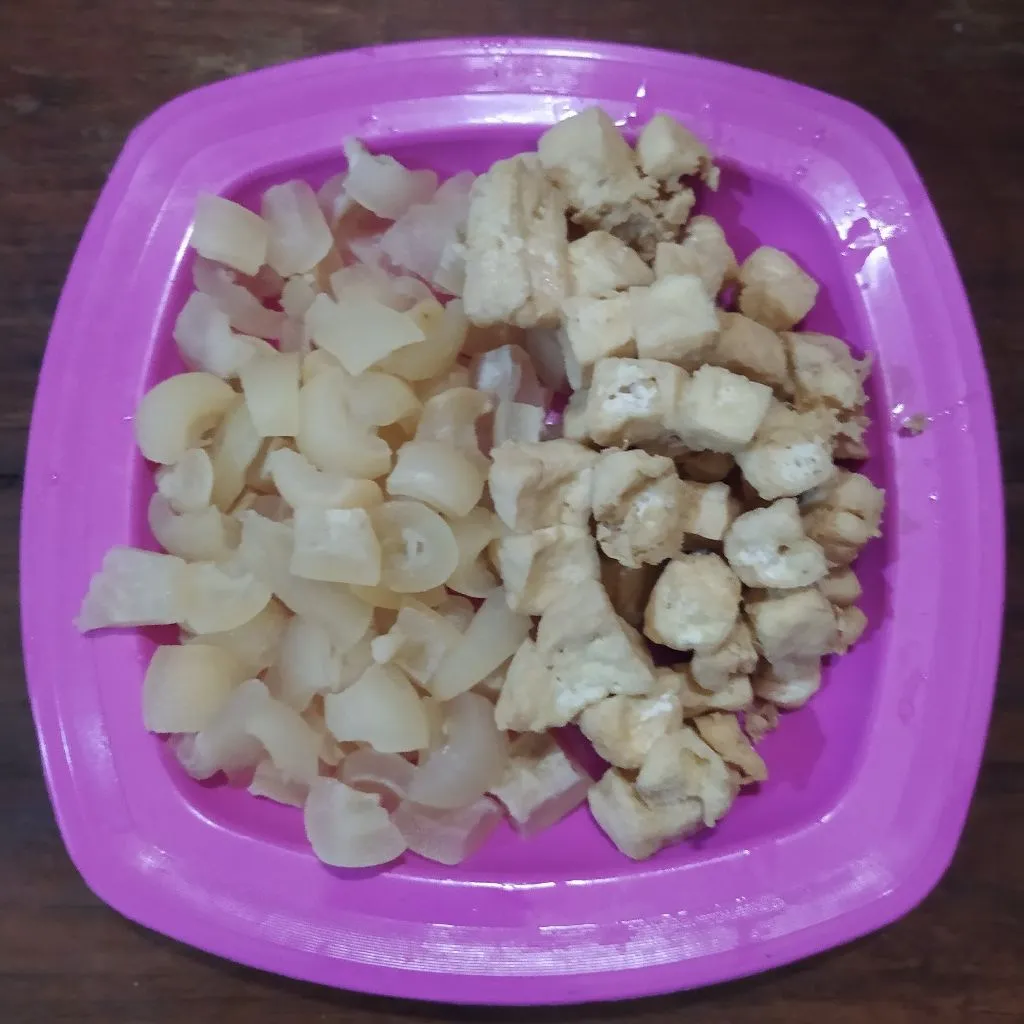 Step 1 Cecek Tahu Tumis Teriyaki