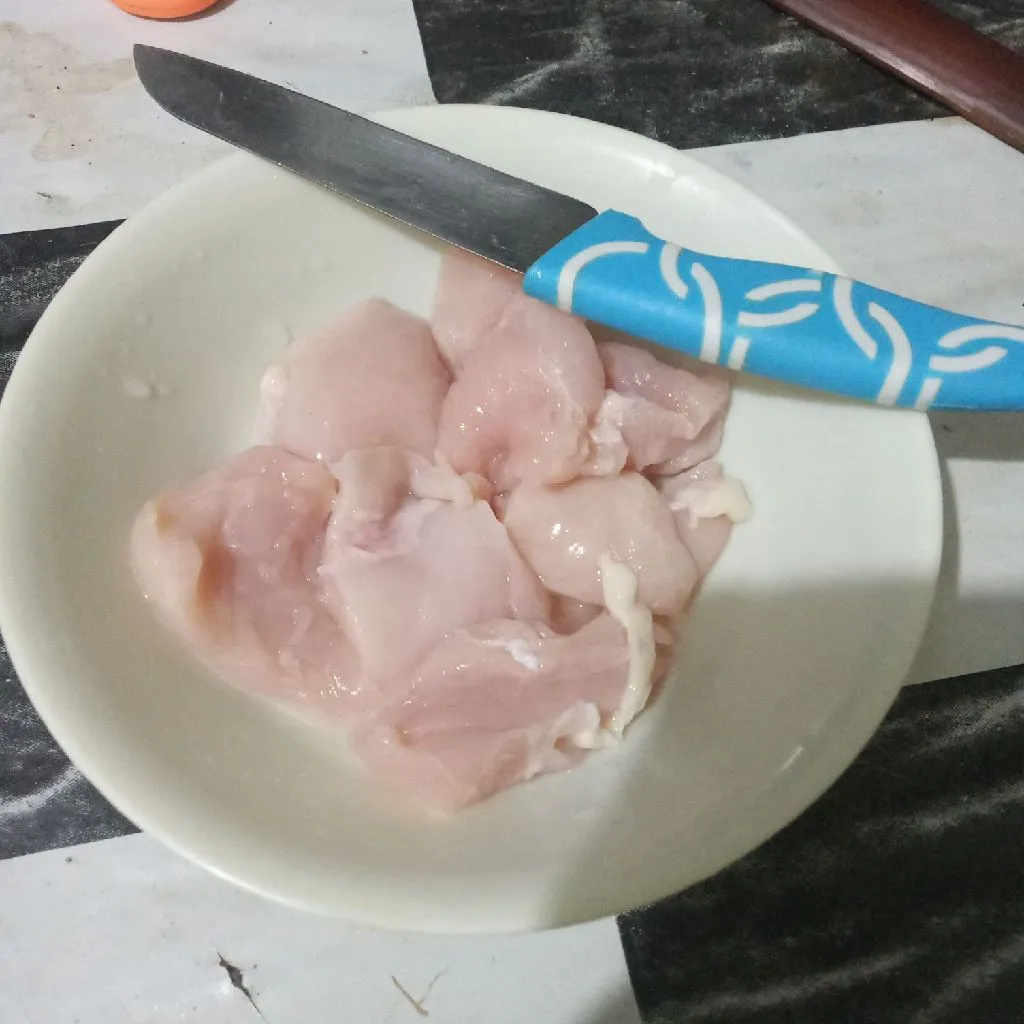 Step 1 Ayam Goreng Maizena Empuk