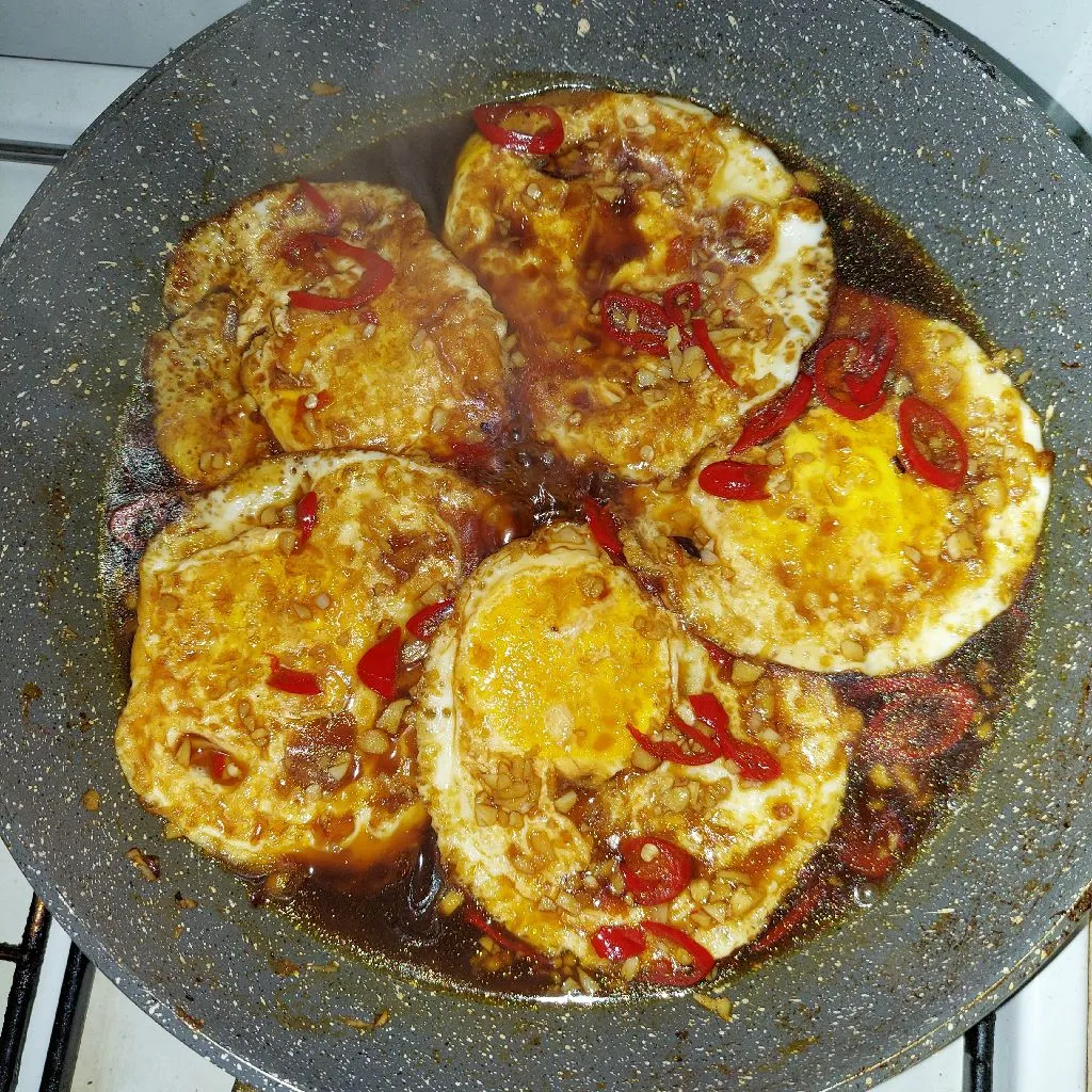 Step 6 Telur Ceplok Semur Kecap