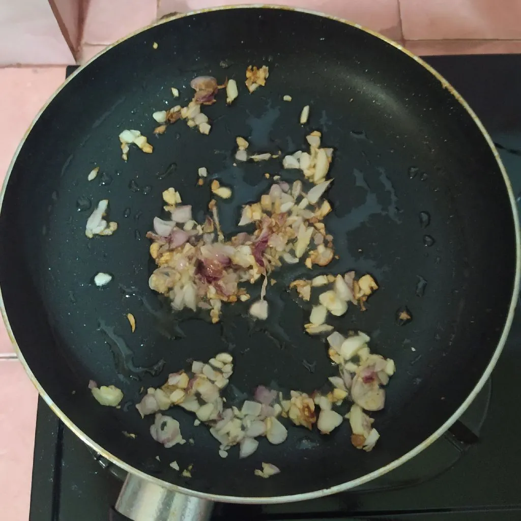 Step 2 Orak-Arik Kacang Panjang