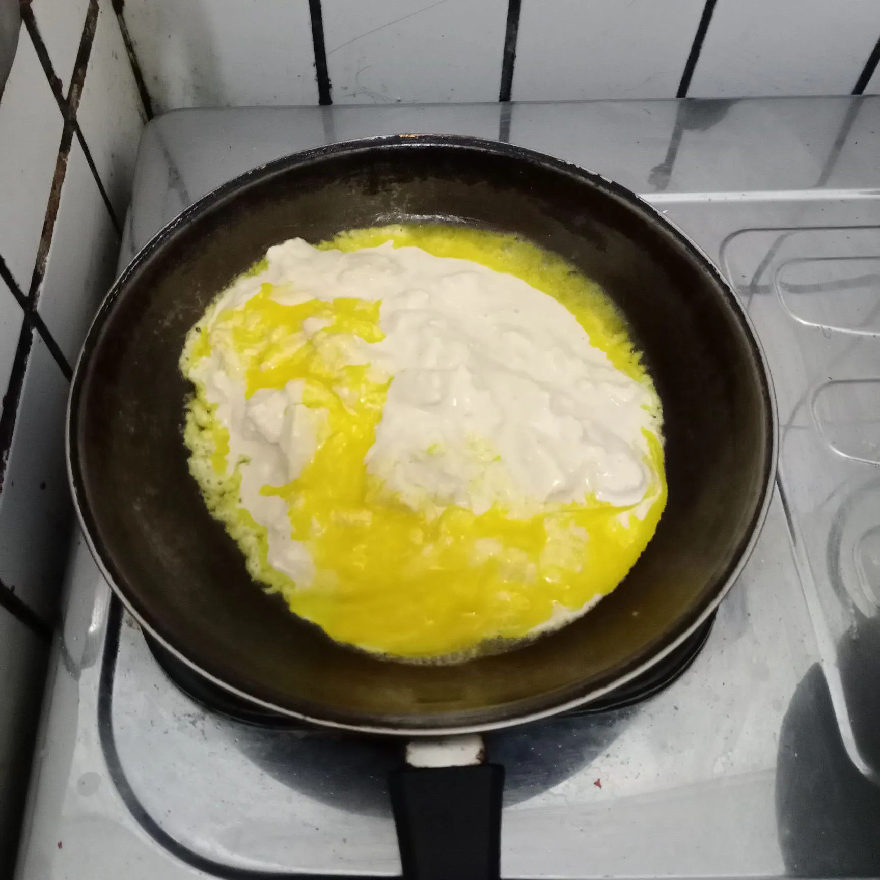Step 4 Puding Biskuit Roti Tawar