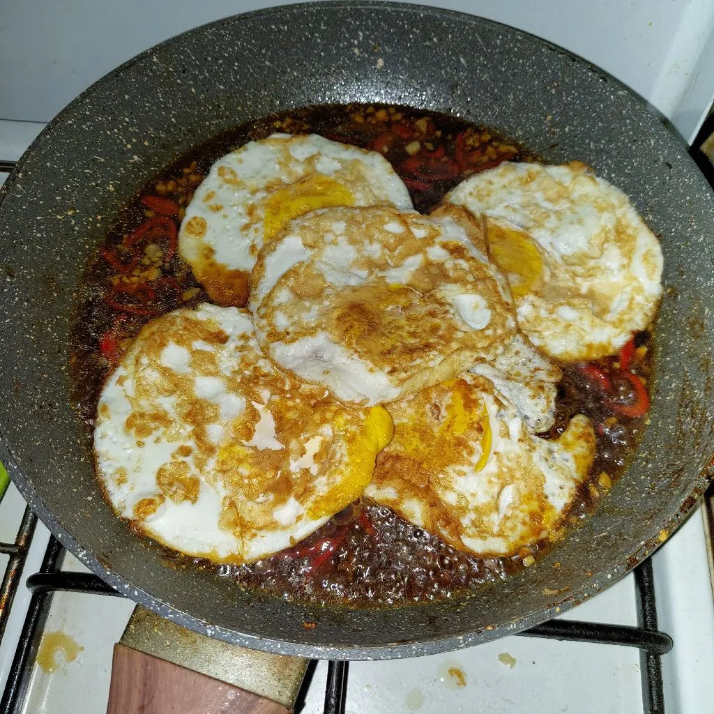 Step 5 Telur Ceplok Semur Kecap