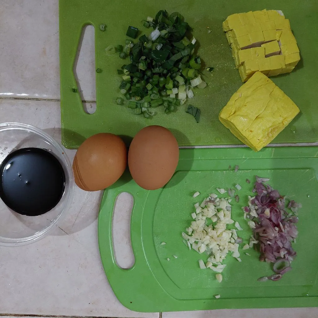 Step 1 Tahu Telur Saus Kecap