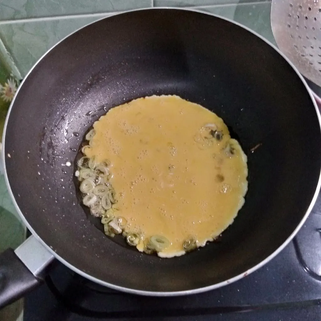 Step 5 Sambal Tempe Telur Orak-Arik