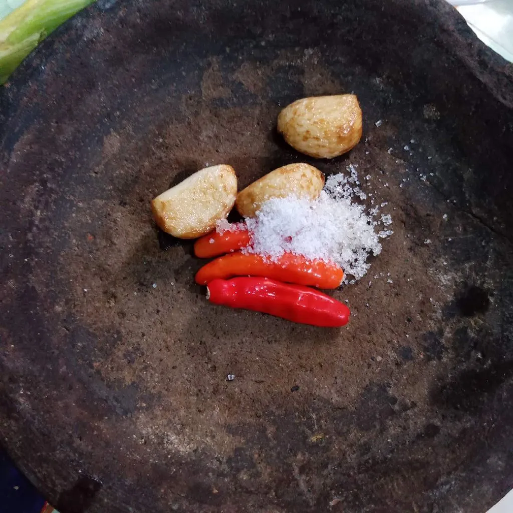 Step 3 Sambal Tempe Telur Orak-Arik