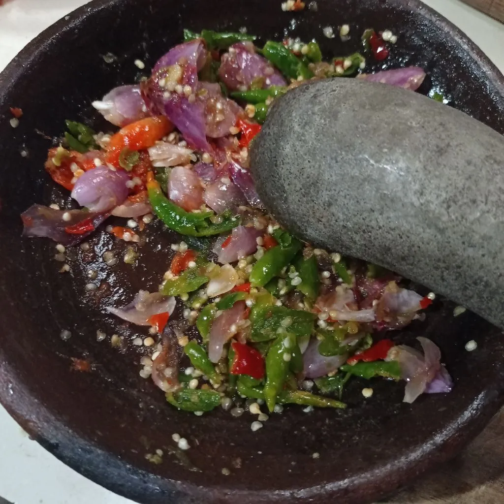 Step 2 Sambel Gami Jengkol