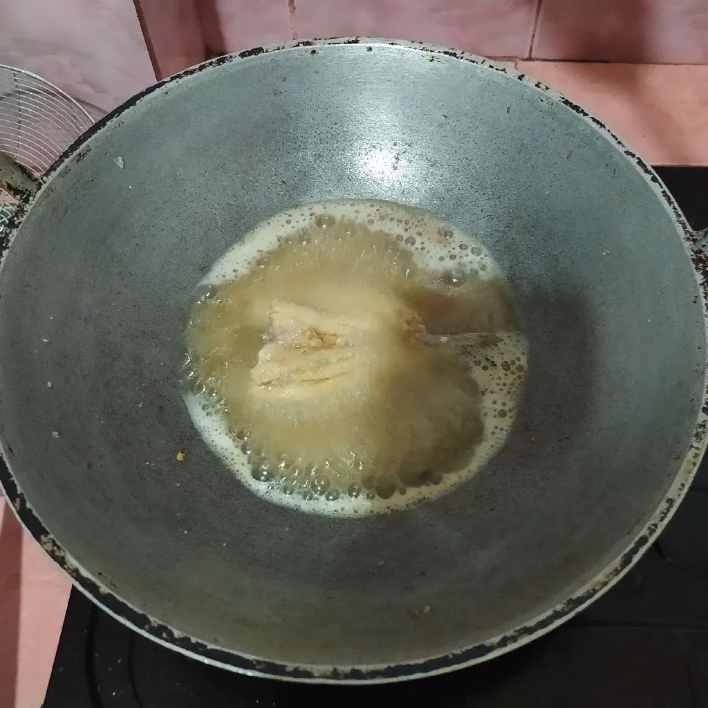 Step 1 Nasi Goreng Ikan Asin